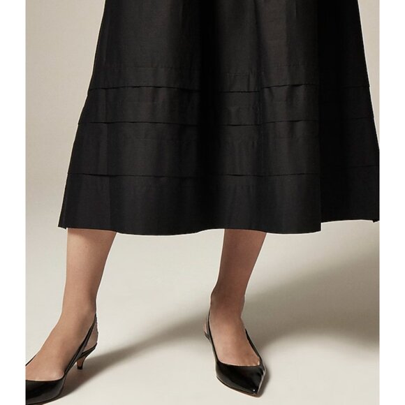 NWT J. Crew Petite Drop Waist Mixy Dress Womens Large PL Item CJ498 - Picture 3 of 14